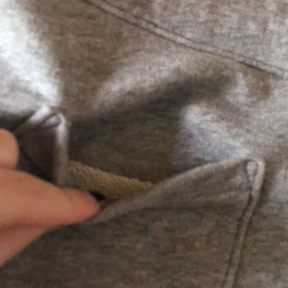 gray sweatpant skirt - Picture 3 of 8